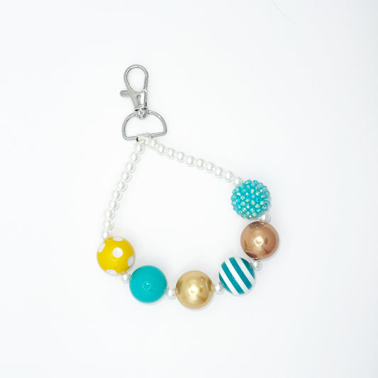 Beaded Wristlet Keychain