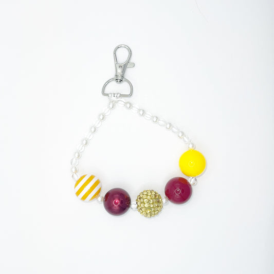 Beaded Wristlet Keychain