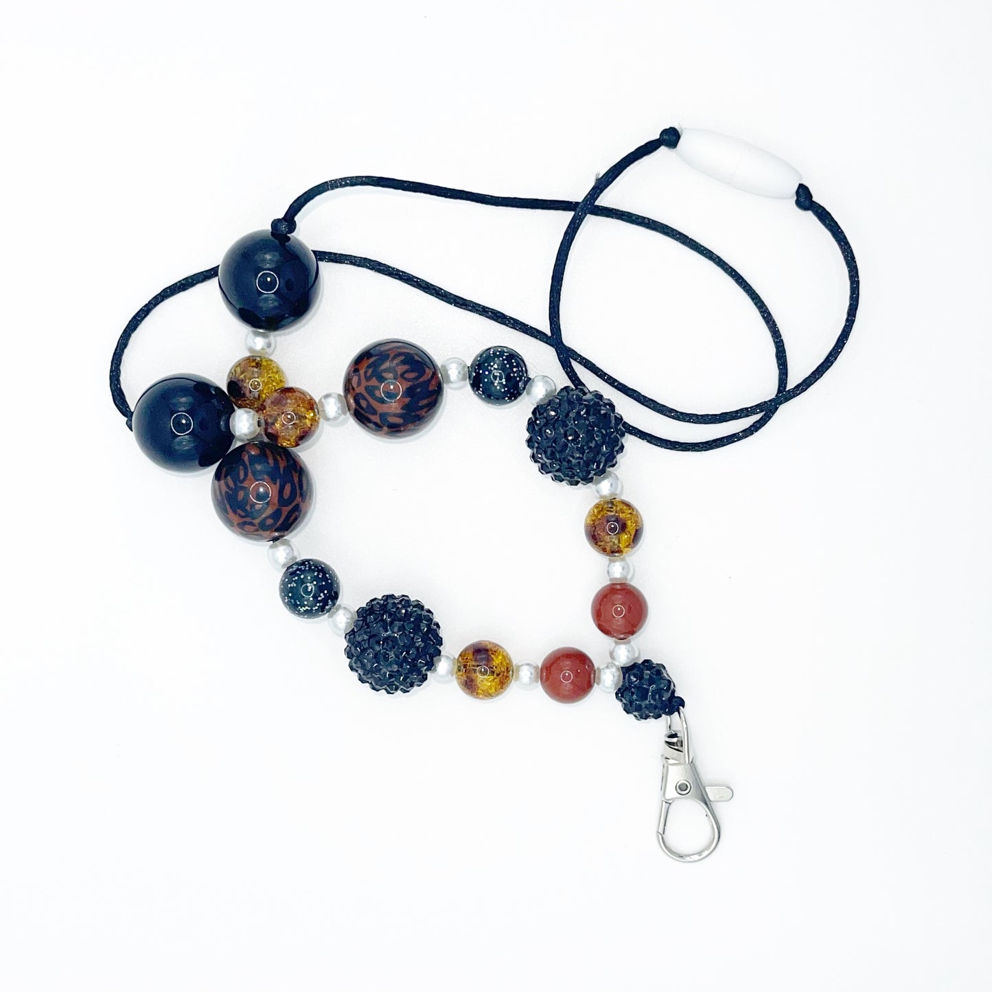 Bubble Gum Bead Lanyards
