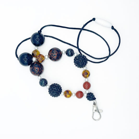 Bubble Gum Bead Lanyards