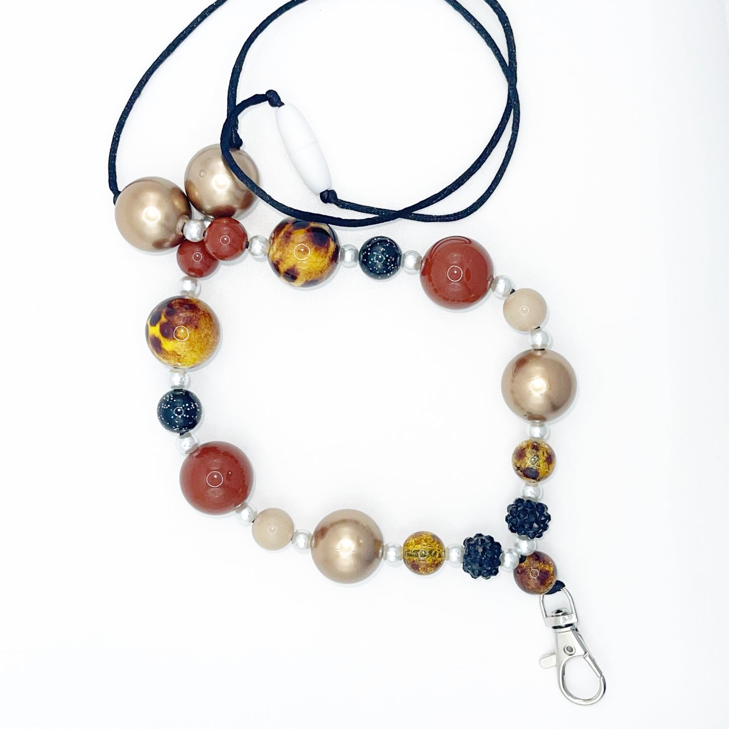 Bubble Gum Bead Lanyards