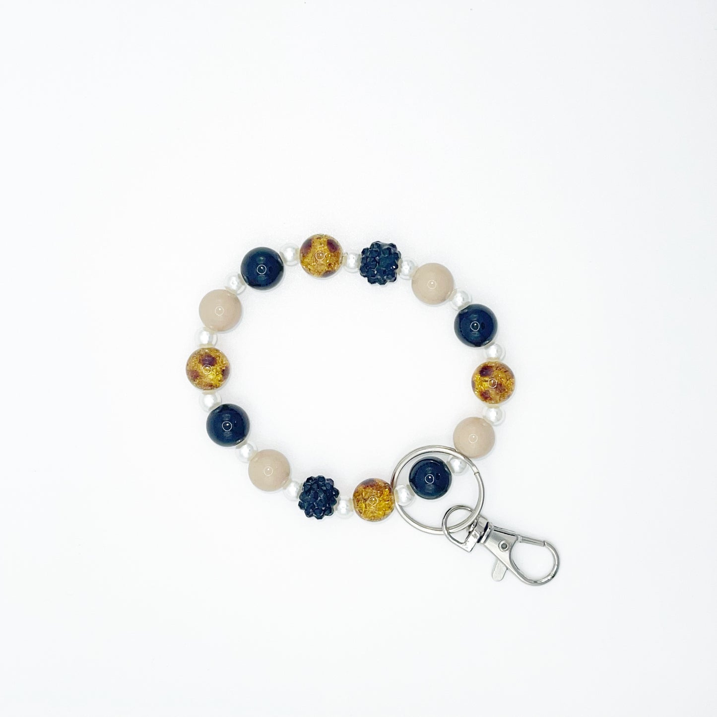 Beaded Wristlet Keychain