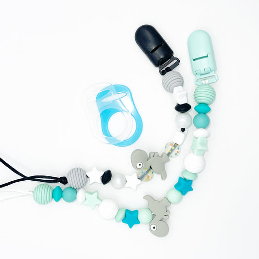 Handmade Pacifier Lanyard Sets