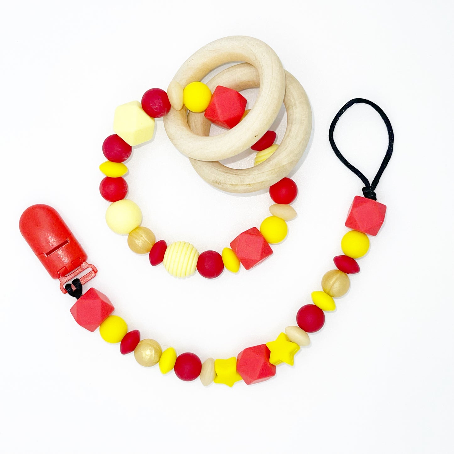 Hogwarts House Rattle and Lanyard Set