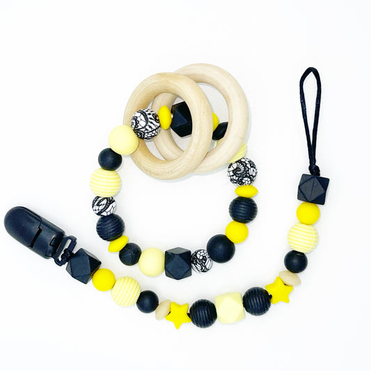 Hogwarts House Rattle and Lanyard Set