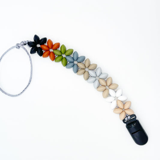 Patterned Pacifier Lanyards