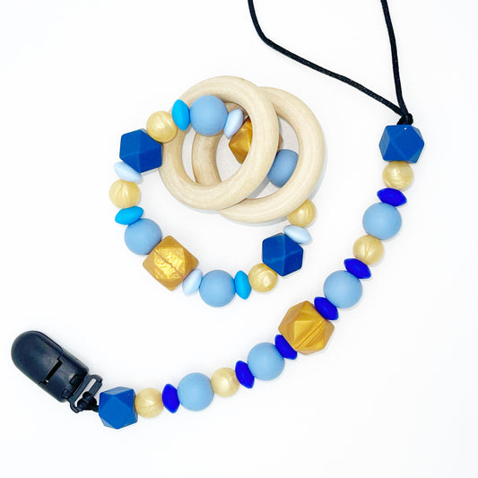 Hogwarts House Rattle and Lanyard Set