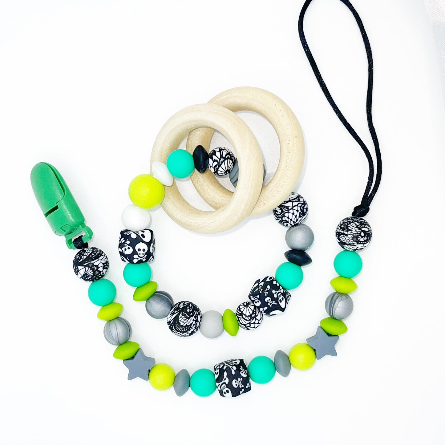 Hogwarts House Rattle and Lanyard Set