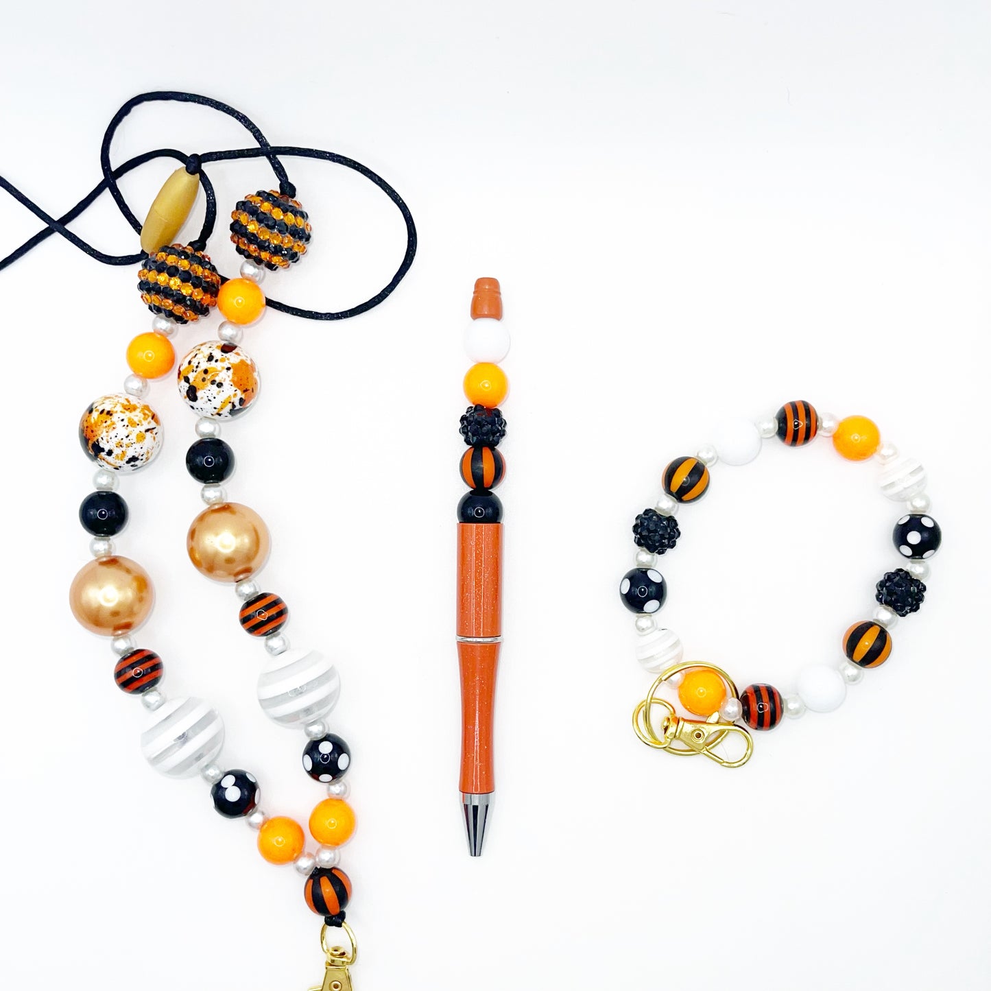 Work Bundle - Orange, Black and White